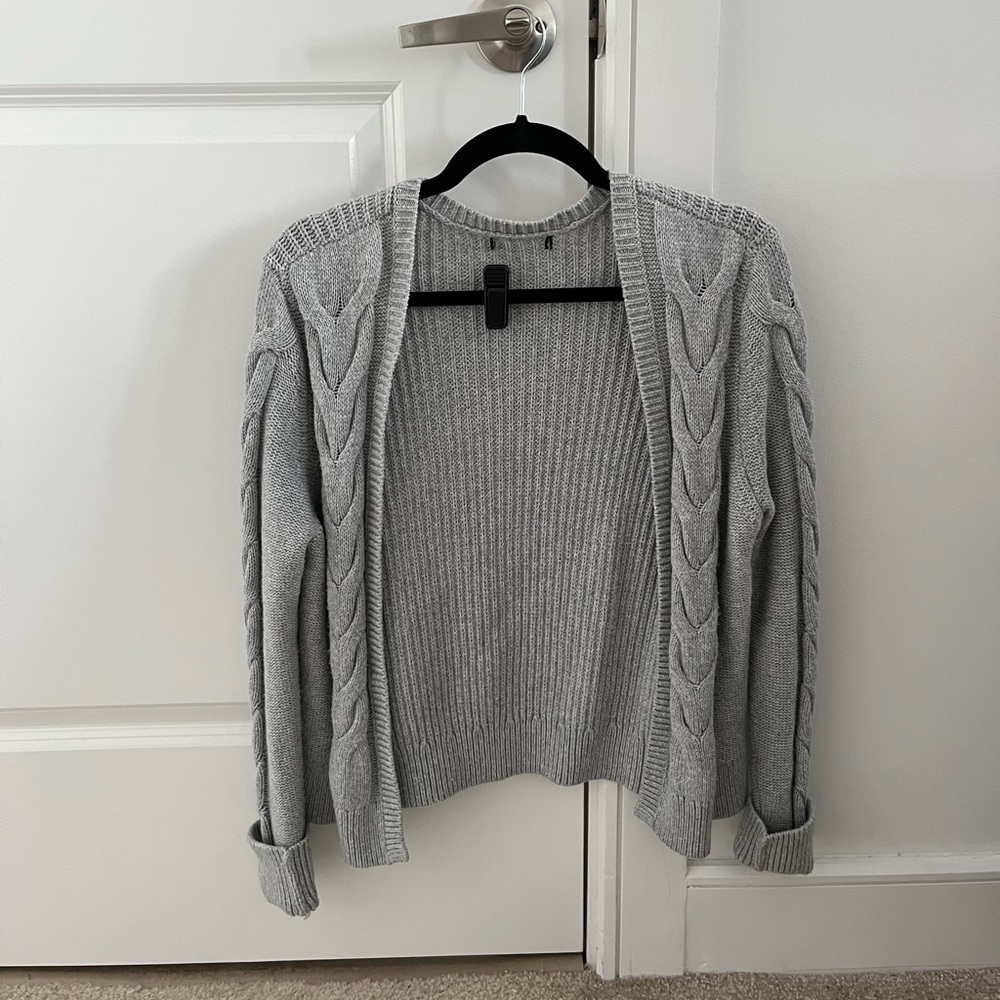 Grey Knit Sweater